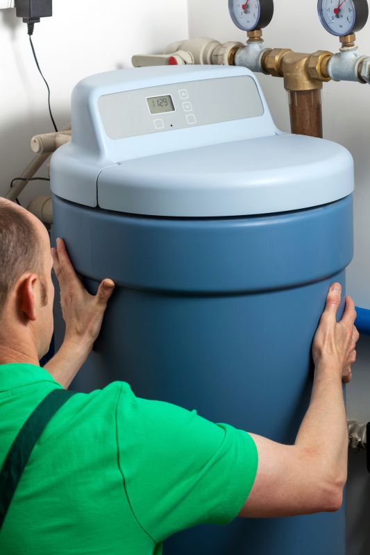 Modern Water Softener Setup